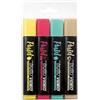 Tratto Evidenziatori Tratto Video Pastel conf. 4 pezzi in astuccio appendibile colori pastello assortiti - F83580200