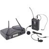 Proel EIKON WM700H - Microfono wireless ad archetto o pulce per karaoke, canto, live e presentazioni, Nero (EIKON WM700H)