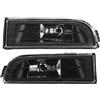 Riloer Faro fendinebbia paraurti anteriore 1 pezzo 63178352023 (sinistro), compatibile con BMW E38 Serie 7 740 I 750Il 1995-2001