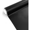 CompraFun Pellicola Wrapping Auto, 300 x 30cm Nero Opaco Pellicola Adesiva Impermeabile e Senza Bolle, Wrapping Pellicole Protettive per Vernici per Auto, Moto, Bici