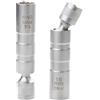 Tucireat 2 Pezzi Magnetica Chiave per Candele,Chiave Candela 16mm/14mm,Universale Magnetica Chiave Candele,Strumento per la Rimozione della Candela a 12 Angoli 3/8, per la Maggior Parte delle Auto