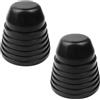 JNNJ 2 Pezzi Auto in Gomma Impermeabile Antipolvere, Coperture Antipolvere per Fari Auto, Cappuccio Parapolvere Alloggiamento Del Faro, Coperchio Antipolvere Auto Universale a LED per Faro Custodia