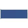 vidaXL Tenda Laterale Retrattile per Patio 220x600 cm Blu