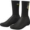 ALE' Alé Cycling Whizzy Inverno Copriscarpe Invernali, Nero/Giallo Fluo, X-Large (45-47) (Pacco da 2) Unisex-Adulto