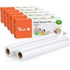 Peach PH100P - Pellicola per sottovuoto | 10 rotoli | 28 x 300 cm | 2 x 90 mic | 7 strati | adatto per il congelatore, l'acqua bollente | cottura Sous Vide