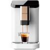 Cecotec Macchina da Caffè Superautomatica Cremmaet Macchia White Rose. 1350 W, Thermoblock, Pompa di Pressione da 19 bar, Sistema Plug&Play, Serbatoio di Caffè con Macinacaffè Integrato
