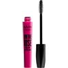 NYX Professional Makeup On The Rise Volume Liftscara, Mascara per lifting e volume istantanei, Scovolino in elastomero a forma di clessidra, Formula vegana, 10 ml, Colore: Extreme Black