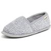 Dearfoams Chenille A-Line, Pantofole Donna, Sleet, Small