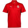 GIRONA FC Girona F.C. Polo da Passeggio Rosso Ufficiale Felpa, Senza Genere., Felpa, 460T78, Rosso, 7-8