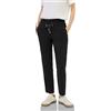 Cecil B379448 Pantaloni Larghi, Nero, XL / 28L Donna