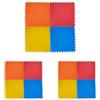 Teorema Giocattoli Teorema 72465 - Tappeto Puzzle Giganti, 60 x 60 cm, Colori Assortiti (Confezione da 3)