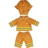 Miniland - Vestiti per Bambola da 38 cm, Costume da Pompiere per il Gioco di Ruolo e la Scoperta dei Mestieri