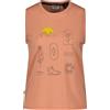 DOLOMITE TANK W'S LATEMAR PEACH ORANGE T-Shirt Trekking Donna