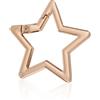 Gosknor Moschettone stella Metallo, a Forma di Stella a Scatto Portachiavi Liscio Clip per Portachiavi Portachiavi Lega in Zinco per Borsa Portafoglio Accessori per Esterni Campeggio (Oro)