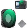 K&F Concept Filtro Variabile ND2-32 per GoPro Hero 13/12/11/10/9, con Filtro Densità Neutra ND2-32 con 28 Strati di Nano Rivestimento, Fotocamera di Azione Accessori