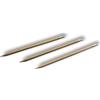 ImpocoWeb 50 Matite MINI in legno naturale grafite HB (50 pezzi) con gommino colore naturale
