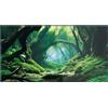 Didooou Immagine di sfondo 3D per acquario, colla in PVC per acquario, adesivi decorativi per acquari, adesivi per acquari boutique (grotta 4, 30 x 30 cm)