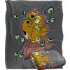 LOGOVISION Scooby Doo! Being Watched Coperta super morbida al tatto setoso - 152 x 127 cm