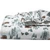 Eddie Bauer - Lenzuola complete, flanella di cotone, spazzolato per una maggiore morbidezza, accogliente decorazione della casa (cervo cavo, 4 pezzi, completo)