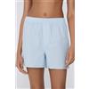 Tezenis Pantaloncini Corti In Tela Di Cotone Crinkle Donna