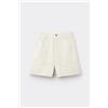 Tezenis Short In Denim Con Tasche Donna Bianco