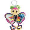Playgro Activity Friend Blossom Butterfly - Farfalla attività sensoriale per neonati 0+ mesi, con clip per passeggino, texture, colori vivaci e suoni