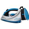 Russell Hobbs 18616 Ferro da stiro a secco e a vapore Acciaio inossidabile 2400W Blu, Bianco ferro da stiro