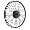 windmeile Bicicletta elettrica a ostacolo, con motore a mozzo, nero, 26, 48 V/500 W, bici elettrica, pedelec