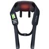 KNQZE Massaggiatore Cervicale Shiatsu Collo e Spalle con Riscaldante, Cuscino Massaggio Elettrico 4D Livello Esperti per Collo e Schiena, Allevia il Dolore Muscolare al Collo, Schiena, lombare, Piedi