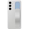 Samsung Standing Grip Case cover con cinturino e funzione cavalletto per Galaxy S24 FE, Grigio