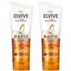 L'Oréal Paris Balsamo Istantaneo Rapid Reviver Elvive Olio Straordinario, Arricchito con Amminoacido e Olio di Jojoba, per Capelli Secchi, 180 ml (Confezione da 2)