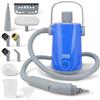 LEBENLANG Vaporella pulitore vapore casa - 3,5 bar & 1000W I 12x accessori I Pulitore a vapore multiuso I Steam cleaner per divani e tessuti Pulizia professionale Macchina pulire Pistola Pulitrice