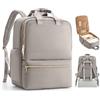 bergsalz zaino ryanair 40x20x25 zaino da viaggio donna uomo zaino easyjet 45x36x20 zaino da viaggio aereo bagaglio a mano easyjet 45x36x20 zaino da scuola casual laptop da 15.6 pollici Cachi