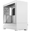 Fractal Design Pop Silent White - Tempered Glass Clear Tint - Bitumen panel and sound-dampening foam - TG side panel - Three 120 mm Aspect 12 fans included - ATX Silent Mid Tower PC Case