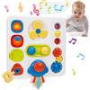 Adeokay 9 in 1 Cubo di Abilità Giochi Bambini 1 Anno, Giochi Montessori 1 Anno Regalo bimbo 1 Anno Giocattoli Bambino 1 Anno Regalo Bimba 1 Anno Giochi Neonato 6-9 Mesi Interattivo Gioco Apprendimento