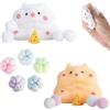 GWAWG 4 Pezzi Fufu Squishy Zampa Di Gatto, Squishy Gatto Zampa Gigante, Giocattoli Anti-Stress Kawaii, Giocattoli A Pressatura A Forma Di Zampa Di Gatto, Oet Fidget Carino per Bambini e Adulti (6)