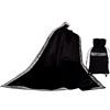 BLESSUME Tarocchi Tovaglia Altare Divinazione in Tessuto con Tarot Bag (Noir)