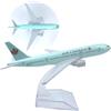 YGCHEN Aereo Modello Lega 777 Air Canada Aeroplano Modello 1/400 Scala Diecast con Supporto Modello di Aeroplano in Metallo Statuetta Miniatura Modelli Collezione