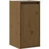vidaXL Pensile Marrone 30x30x60 cm in Legno Massello di Pino