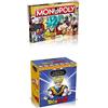 Winning Moves Pacchetto di Dragon Ball Z Super Monopoly - Edizione Italiana + Winning Moves - Trivial Pursuit Bitesize - Dragon Ball Z - Gioco da Tavolo - 12+ anni - ed. italiana