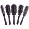Blow Drying Brush PERFEHAIR - Set di spazzole rotonde termiche per capelli, professionali per parrucchieri, in ceramica e ioniche, 5 diverse dimensioni