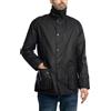 Barbour Uomo Giacca Cerata Ashby, Black, XL