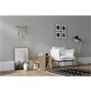 Hanah Home Tavola laterale in zaffiro, 50 x 50 x 50 cm, 100% melamina, spessore 18 mm, elegante e funzionale per gli spazi moderni