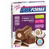 NUTRITION & SANTE' ITALIA SPA Pesoforma Pasto Sostitutivo Barrette Al Cioccolato Cuore Gusto Cocco 12 Pezzi