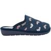LAUREN CIABATTE DONNA FELTRO RICAMATO BLU NAVY/MULTI TAGLIA 37