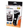 r2digital RASOIO ELETTRICO 368 3D WIRELESS PROFESSIONALE 3 TESTINE RICARICABILE LAVABILE IMPERMEABILE BARBA BAFFI