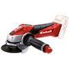 Einhell Smerigliatrice angolare a batteria TC-AG 18/115 Li Kit Power X-Change (18 V, 115 mm diametro disco, 28 mm profondità taglio, soft start, senza disco, con 3,0 Ah batteria e caricabatteria)