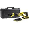 Stanley FMC675D2-QW Fatmax Sega Universale con 2 Batterie 2Ah e Valigetta, 18 V