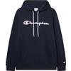 Champion Legacy Man-Big Logo Hoodie Felpa con Cappuccio, Bianco (Ww001), XXL Uomo