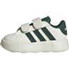 adidas Grand Court 2.0 Shoes Kids, Scarpe da Tennis Unisex - Bimbi 0-24, off White Collegiate Red Core Nero, 20 EU
